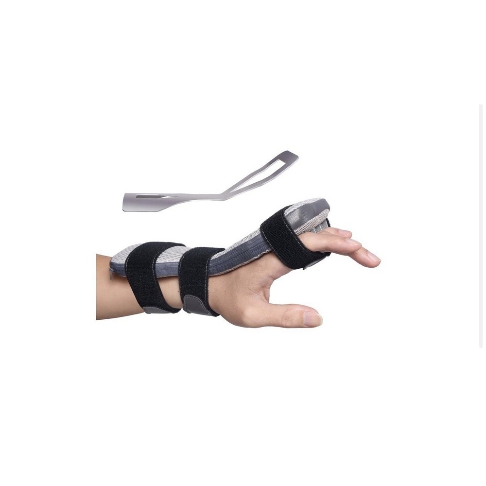 DrFinger Radial Nerve Palsy Splint for Wrist Drop, Adjustable Static Fingers ...